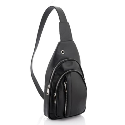 Мужская сумка-слинг из натуральной кожи Newery N9014GA N9014GA фото