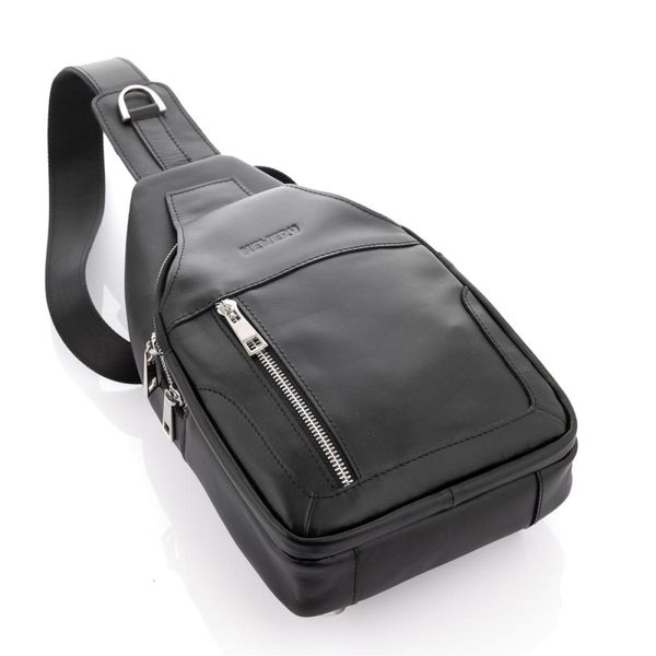 Чоловіча сумка-слінг із натуральної шкіри Newery N9016GA N9016GA фото