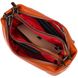 Чудова сумка на три відділення з натуральної шкіри 22138 Vintage Руда 22138 фото 5