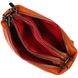 Чудова сумка на три відділення з натуральної шкіри 22138 Vintage Руда 22138 фото 4