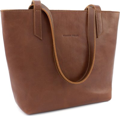 Жіноча сумка-шоппер із натуральної шкіри Grande Pelle 772623 772623 фото
