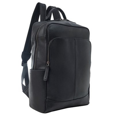 Чоловічий шкіряний чорний рюкзак Buffalo Bags M9196A M9196A фото