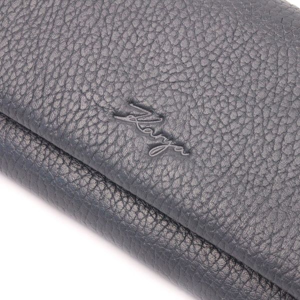 Стильний жіночий гаманець із натуральної шкіри KARYA 21024 Сірий 21024 фото