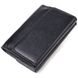 Класичний жіночий гаманець із натуральної шкіри флотар CANPELLINI 21591 Чорний 21591 фото 2