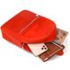 Вінтажний компактний жіночий рюкзак Shvigel 16312 Червоний 52662 фото 5
