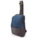 Рюкзак слінг на одне плече зі шкіри та канвас TARWA GCk-1905-3md GCk-1905-3md фото 1