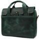 Чоловіча сумка-портфель із натуральної шкіри зелена RE-1812-4lx TARWA RE-1812-4lx фото 6
