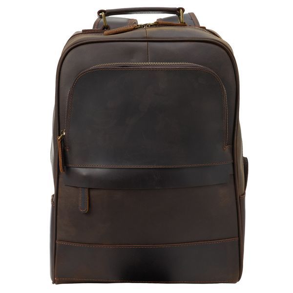 Винтажный кожаный коричневый рюкзак Buffalo Bags M2252C-s M2252C-s фото