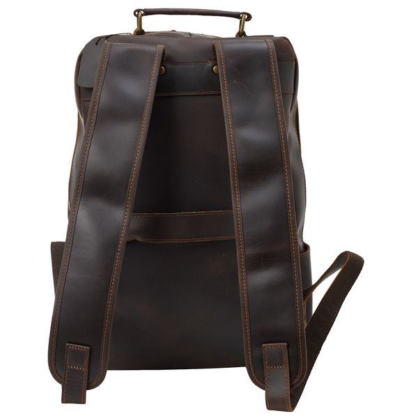 Вінтажний шкіряний коричневий рюкзак Buffalo Bags M2252C M2252C фото