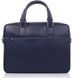 Синий кожаный портфель для ноутбука VIRGINIA CONTI V-01184B V-01184B фото 2