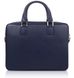 Синий кожаный портфель для ноутбука VIRGINIA CONTI V-01184B V-01184B фото 3