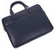 Синий кожаный портфель для ноутбука VIRGINIA CONTI V-01184B V-01184B фото 4