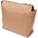 Лаконічна містка сумка для жінок з натуральної шкіри GRANDE PELLE 11696 Бежева 56502 фото 2