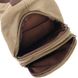 Чоловіча практична текстильна сумка через плече з ущільненою спинкою Vintagе 22174 Оливковий 56810 фото 4
