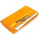 Яскравий жіночий гаманець із натуральної фактурної шкіри CANPELLINI 21651 Жовтий 21651 фото 5