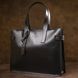 Жіноча сумка-шопер з натуральної шкіри GRANDE PELLE 11436 Чорний 11436 фото 6