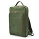 Шкіряний рюкзак для ноутбука 14" RE-1239-4lx TARWA зелена crazy horse RE-1239-4lx фото 1