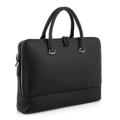 Чёрная кожаная сумка под ноутбук для мужчины Marco Coverna MC6952-3 MC6952-3 фото