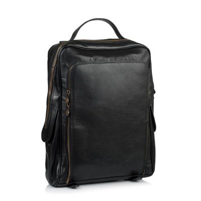 Чёрный кожаный рюкзак VIRGINIA CONTI (ИТАЛИЯ) - VCM00354/0604Black VCM00354/0604Black фото