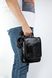 Кожаная мужская сумка на плечо барсетка REK-115-3-Vac Black черная REK-115-3-Vac Black фото 6