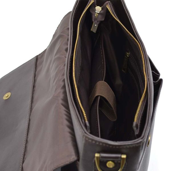 Діловий чоловічий портфель з натуральної шкіри RDС-3960-4lx TARWA темно-коричневий RDС-3960-4lx фото