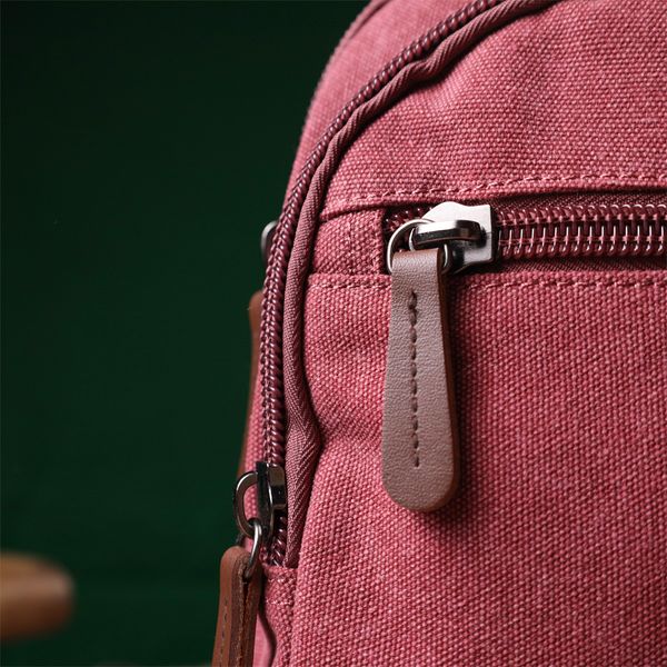 Чоловіча стильна сумка через плече з ущільненою спинкою Vintagе 22175 Бордовий 56811 фото