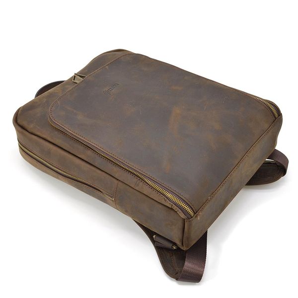 Шкіряний рюкзак для ноутбука 14" RC-1239-4lx TARWA коричневий RC-1239-4lx фото