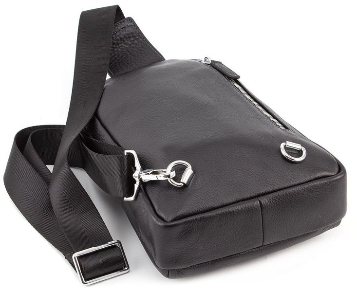 Чёрная мужская сумка рюкзак Marco Coverna MD 6636 black MD 6636 black фото