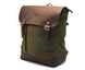 Рюкзак міський, парусина + шкіра RH-3880-3md від бренду TARWA RH-3880-3md фото 2