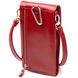 Жіноча шкіряна сумка-гаманець GRANDE PELLE 11441 Червоний 11441 фото 2