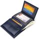 Чоловічий гаманець з натуральної шкіри вертикального формату з тисненням CANPELLINI 21752 Синій 21752 фото 4