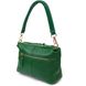 Молодежная сумка через плечо из натуральной кожи 22097 Vintage Зеленая 22097 фото 2
