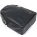 Компактний жіночий рюкзак з натуральної шкіри Shvigel 16317 Чорний 52622 фото 3