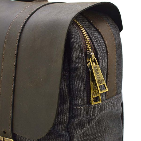 Сумка рюкзак для ноутбука із канвасу TARWA RGc-3420-3md сіра RGc-3420-3md фото