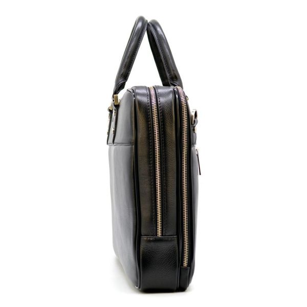 Тонкая мужская кожаная сумка-портфель на два отделения TARWA TA-4766-4lx TA-4766-4lx фото