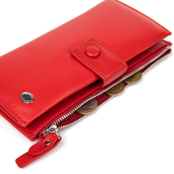 Яскравий жіночий гаманець-клатч ST Leather 19374 Червоний 19374 фото