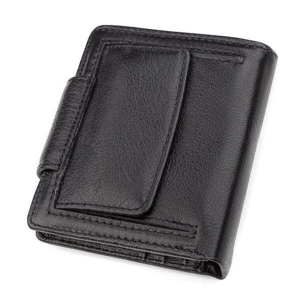 Кошелек женский ST Leather 18497 (ST415) кожаный Черный 18497 фото