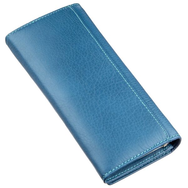 Практичний жіночий гаманець ST Leather 18899 Блакитний 18899 фото