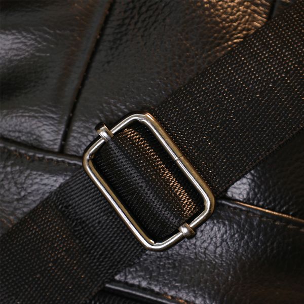 Кожаная небольшая мужская сумка Vintage 20370 Черный 20370 фото