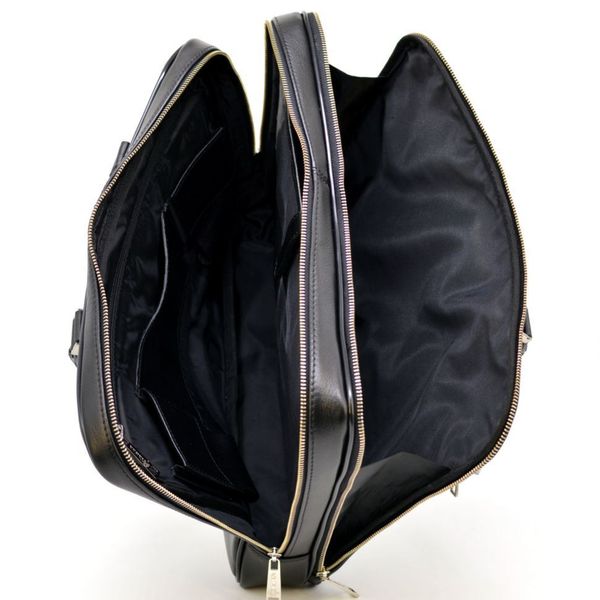 Тонкая мужская кожаная сумка-портфель на два отделения TARWA TA-4766-4lx TA-4766-4lx фото