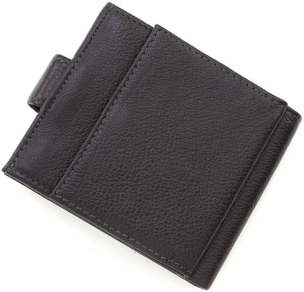 Чорний чоловічий гаманець на засувці MD Leather MD 122-A MD 122-A фото
