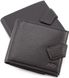 Чёрный мужской кошелёк на защелке MD Leather MD 122-A MD 122-A фото 1