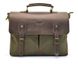 Чоловіча сумка-портфель шкіра + канвас RH-3960-4lx від українського бренду TARWA RH-3960-4lx фото 10