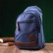Зручна сумка для чоловіків через плече з ущільненою спинкою Vintagе 22176 Синій 56812 фото 7
