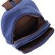 Зручна сумка для чоловіків через плече з ущільненою спинкою Vintagе 22176 Синій 56812 фото 4