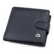 Чоловічий гаманець ST Leather 18346 (ST153) зручний Синій 18346 фото 1