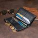 Оригінальний гаманець шкіряний жіночий на хлястику з кнопкою ST Leather 19280 Чорний 19280 фото 10
