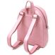 Компактний жіночий рюкзак з натуральної шкіри Shvigel 16304 Рожевий 52623 фото 3