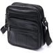 Кожаная небольшая мужская сумка Vintage 20370 Черный 20370 фото 1
