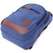 Зручна сумка для чоловіків через плече з ущільненою спинкою Vintagе 22176 Синій 56812 фото 3